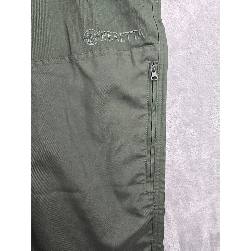 Beretta Utility Pants Tactical Men's 3XL 42x33‎ Green Hunting Lined Zip Pocket